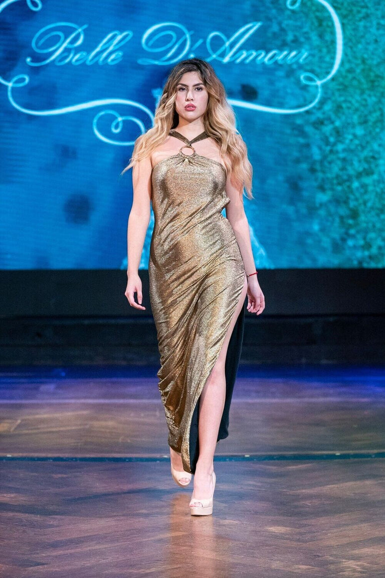 The Cosmopolitan Gold Gown
