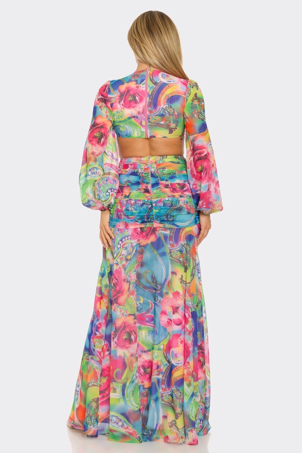 The Jessica Flowy Jeweled Dress