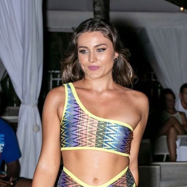 smooth aisha swimsuit - 1 shoulder top
