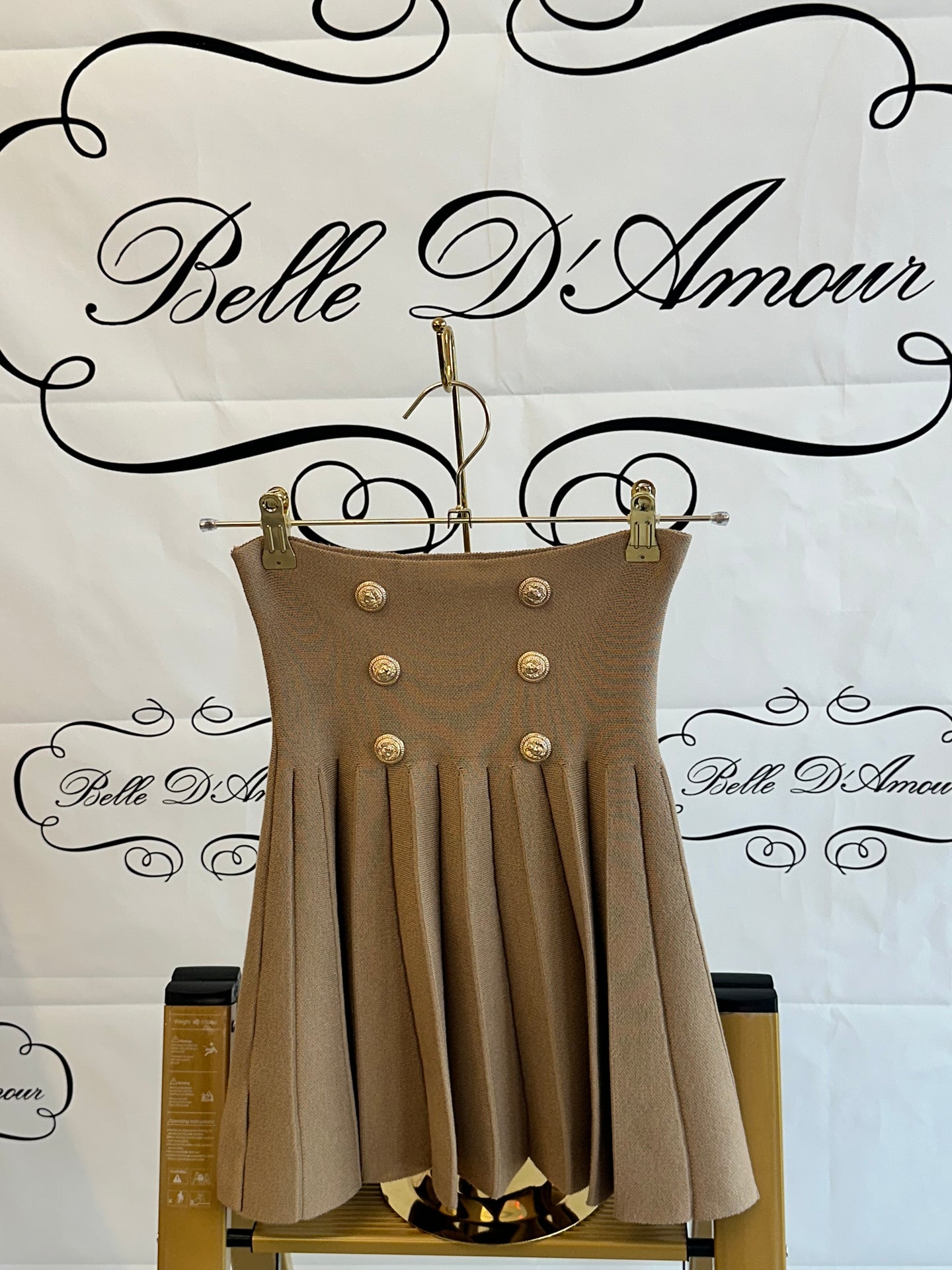 The Luxe Knit Pleated Skirt
