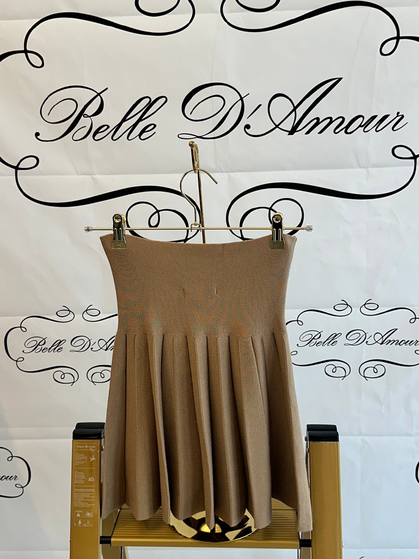 The Luxe Knit Pleated Skirt
