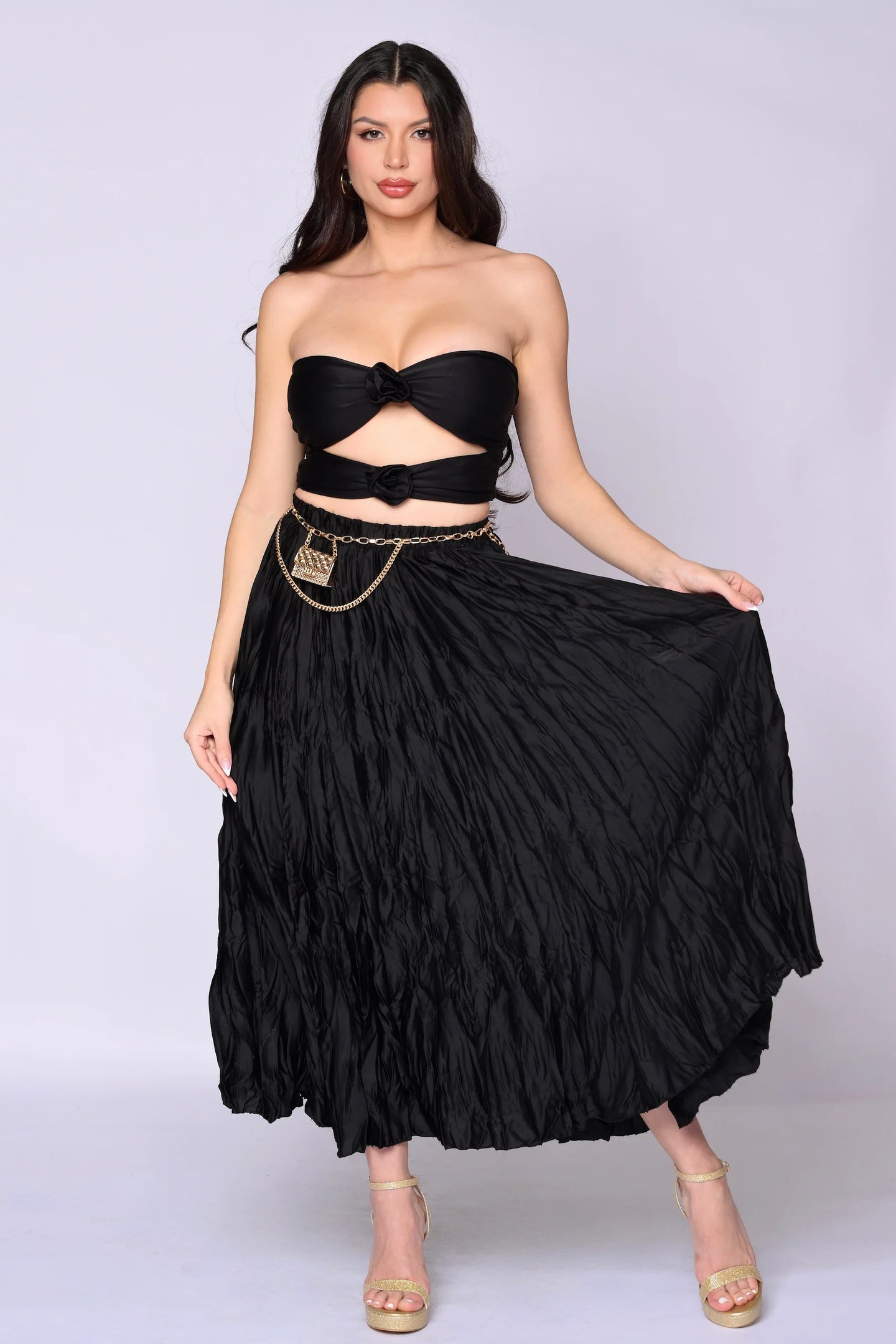 The Lustre Maxi Skirt