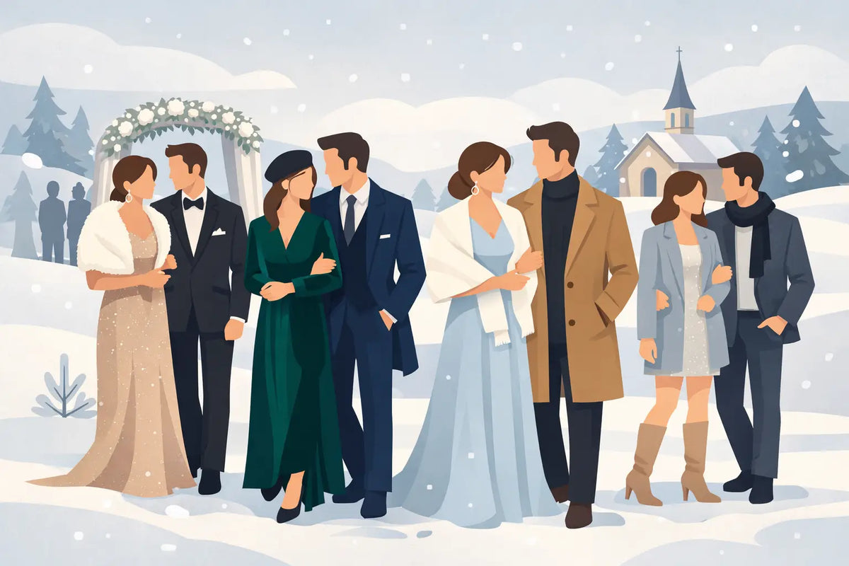 12 Best Winter Wedding Looks for Every Dress Code