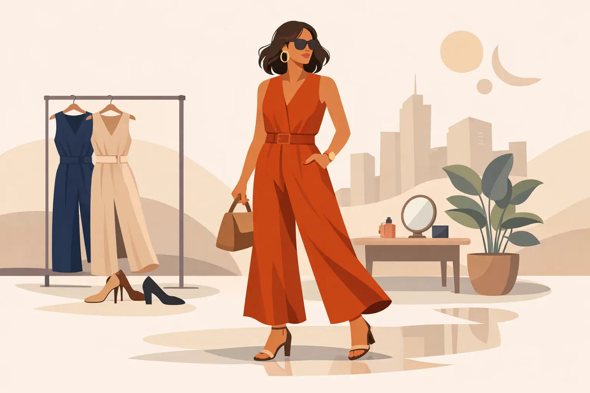 How to Style Wide Leg Jumpsuits With Confidence