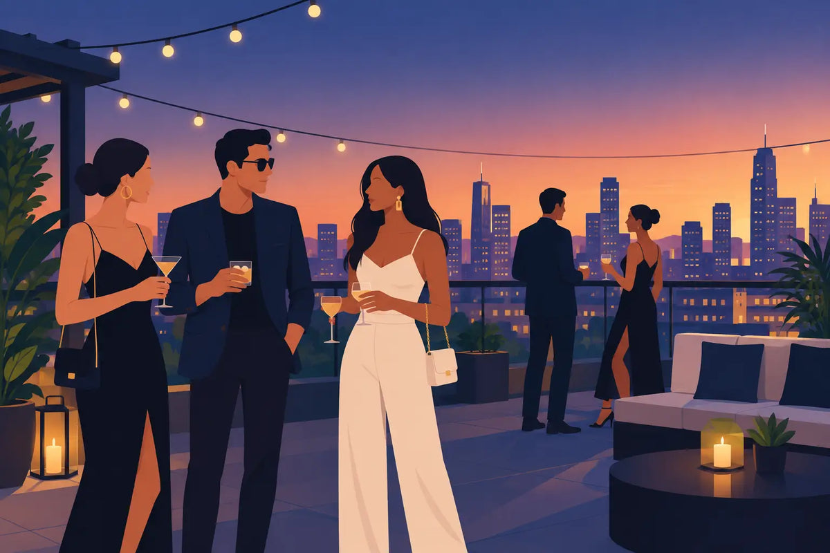 Best Rooftop Party Outfits for After-Dark Plans
