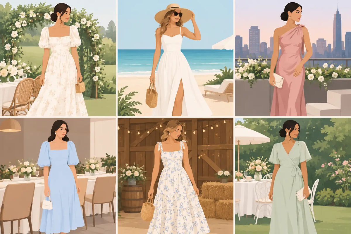 12 Best Bridal Shower Looks for Every Venue