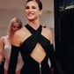 The Camille Black Cocktail Dress