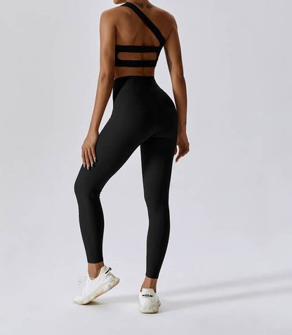 Ribbed Wide-Leg Flare Yoga Pants | NEW