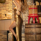 The Cosmopolitan Gold Gown