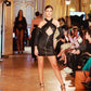 The Camille Black Cocktail Dress