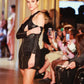 The Camille Black Cocktail Dress