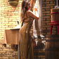 The Cosmopolitan Gold Gown