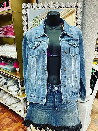 The Belle D'Amour Denim Special Jacket