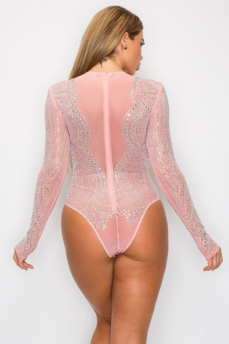 The Diva Jeweled Bodysuit