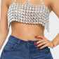 The  Bijoux Crystal Top