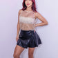 The Sheer Paillettes Top