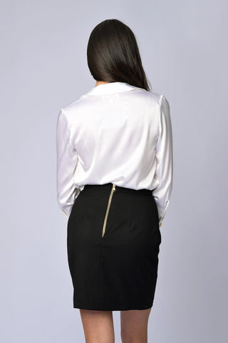 Belle D’Amour Essential Silk Blouse