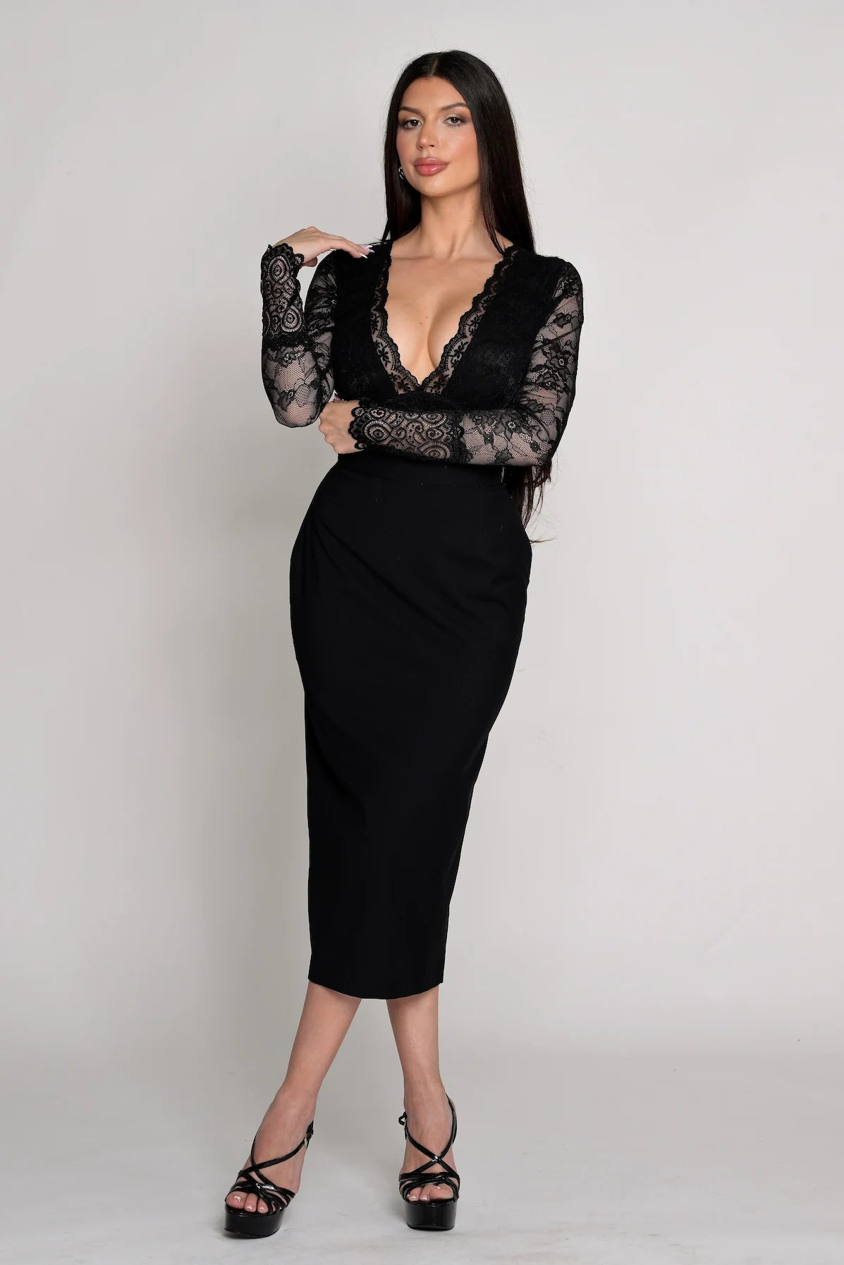 The Belle D’Amour Essential Pencil Skirt