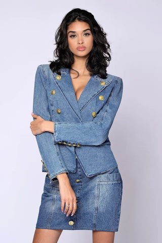 The Belle D’Amour Jolie Denim Suit