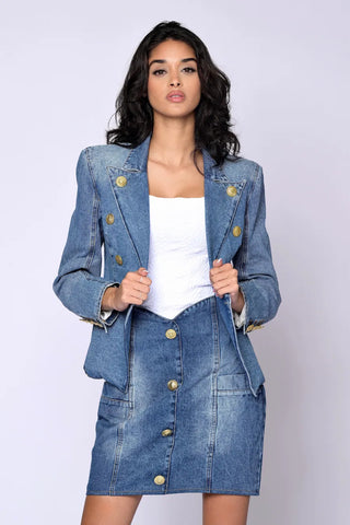 The Belle D’Amour Jolie Denim Suit