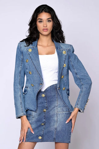 The Belle D’Amour Jolie Denim Suit