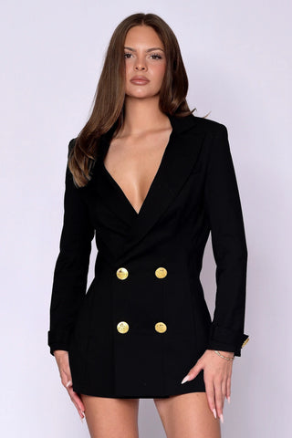 The Belle D’Amour Essential 4-Button Blazer
