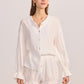 The Cotton Gauze Button Down Shorts