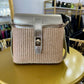 The Mini Raffia Leather Handbag