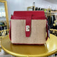 The Mini Raffia Leather Handbag