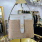 The Mini Raffia Leather Handbag