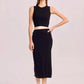 The Capri Knit Midi Skirt