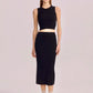 The Capri Knit Midi Skirt