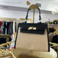 The Designer Raffia Leather Bag
