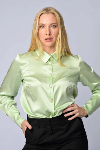 Belle D’Amour Essential Silk Blouse - Belledamour.com