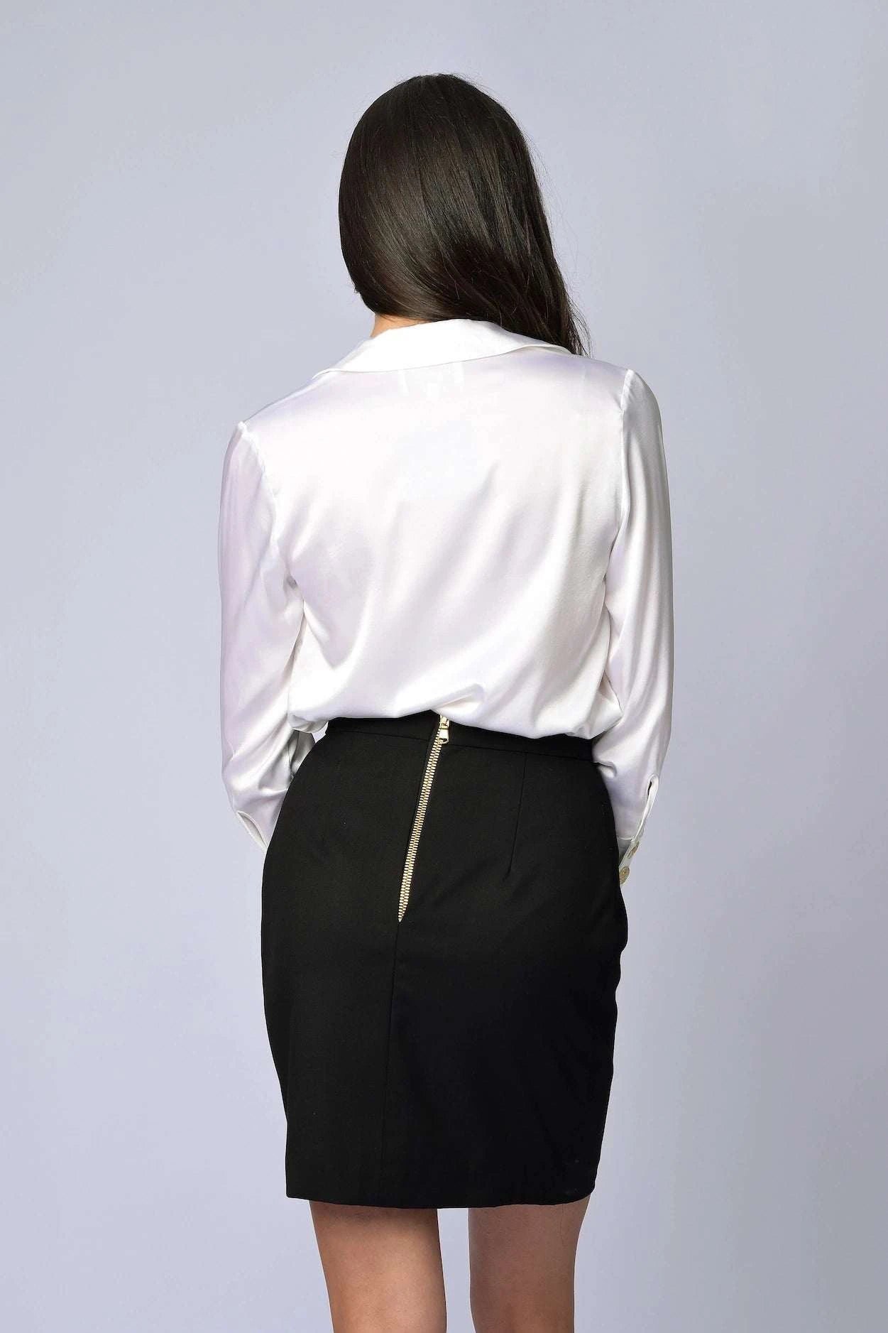 Belle D’Amour Essential Silk Blouse - Belledamour.com