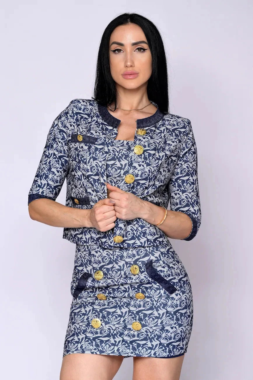 Corinne 3/4 Sleeve Jacket - Belledamour.com