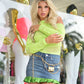 The Belle D'Amour Denim Skirt