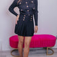 The Linda Gold Buttoned Cardigan Sweater