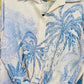 The Linen Luxe Italian Palm Trees Smocked Tube Top / Skirt