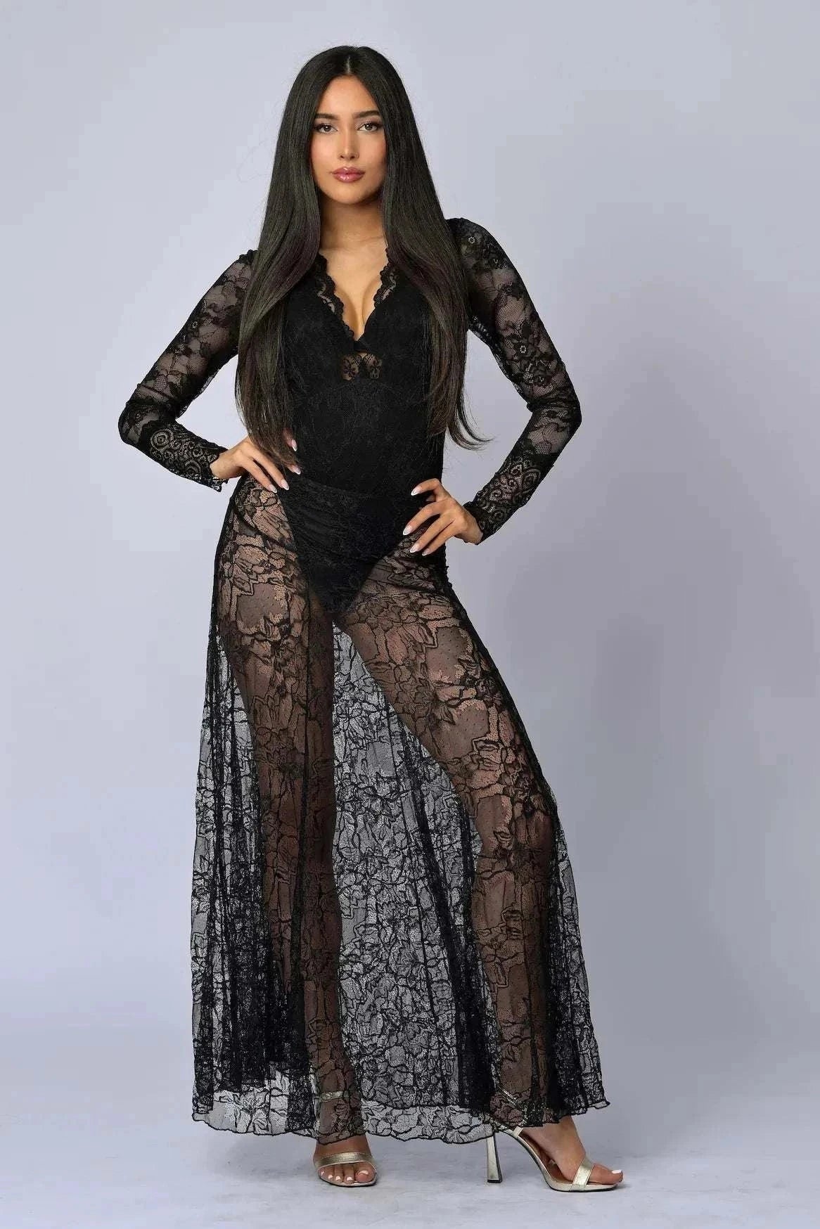 The Amour Lace Skirt - Belledamour.com