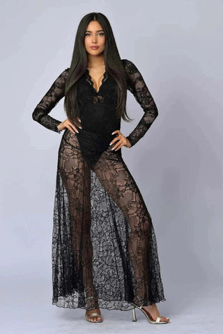 The Amour Lace Skirt - Belledamour.com
