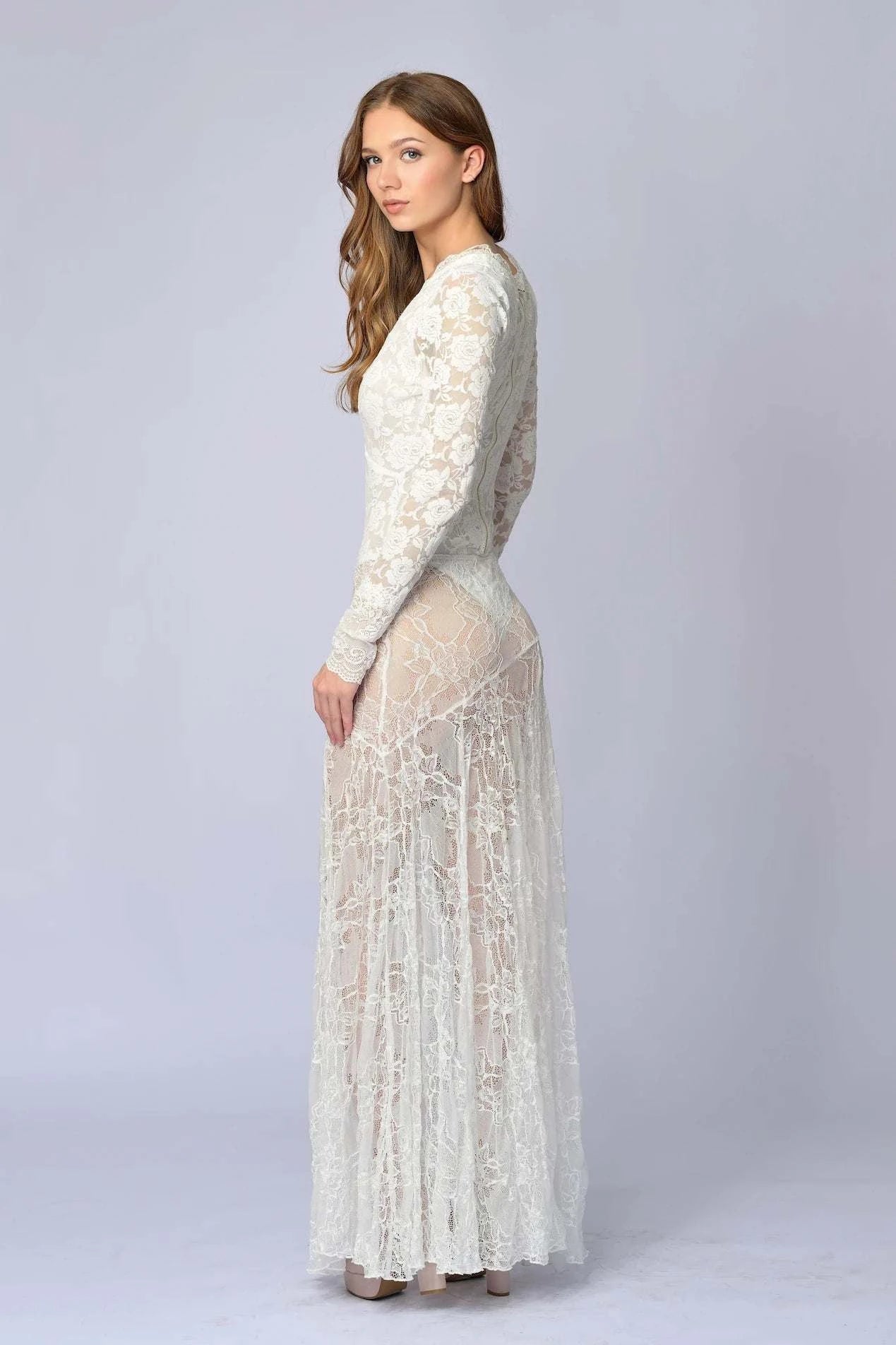 The Amour Lace Skirt - Belledamour.com