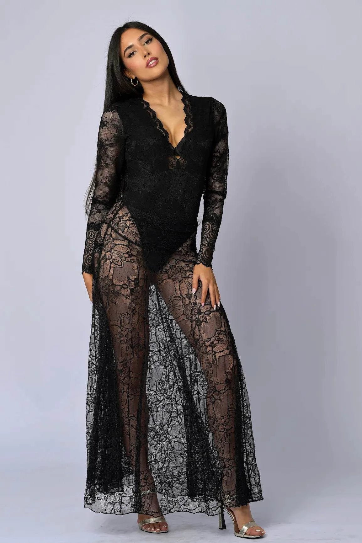 The Amour Lace Skirt - Belledamour.com