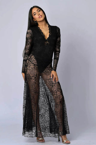 The Amour Lace Skirt - Belledamour.com
