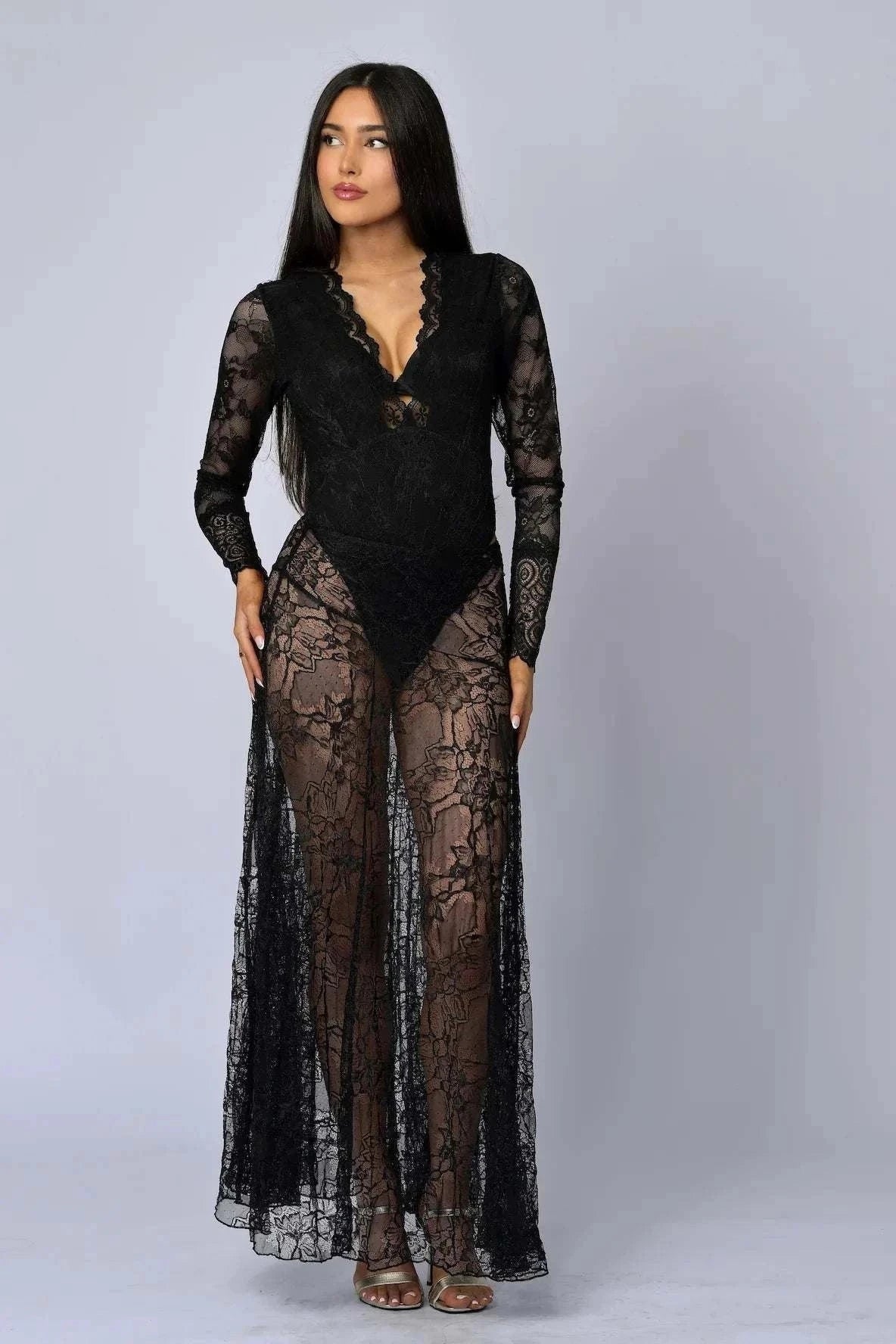 The Amour Lace Skirt - Belledamour.com