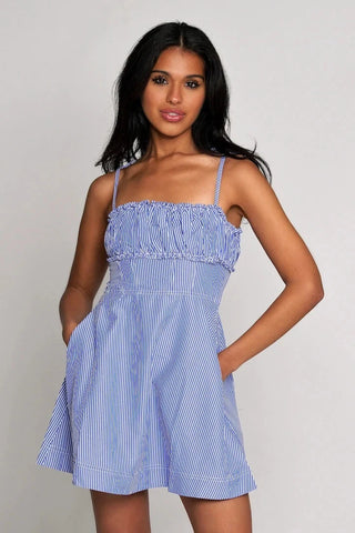The Avery Striped Dress - Belledamour.com
