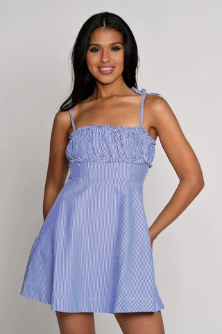 The Avery Striped Dress - Belledamour.com