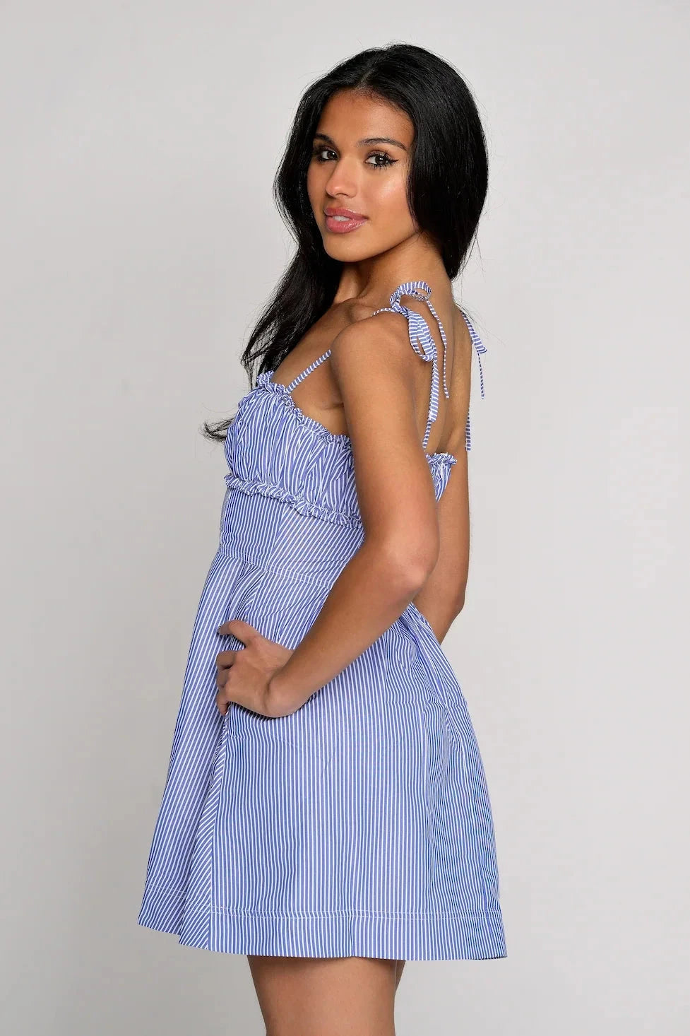 The Avery Striped Dress - Belledamour.com