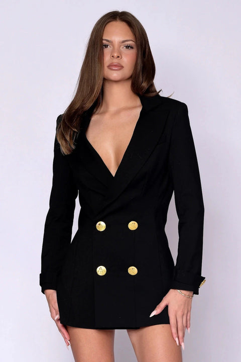 The Belle D’Amour Essential 4-Button Blazer - Belledamour.com