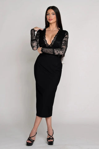 The Belle D’Amour Essential Pencil Skirt - Belledamour.com